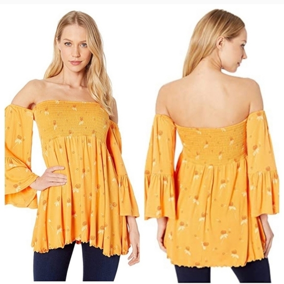 Free People Lana Off Shoulder Tunic - Picture 1 of 9